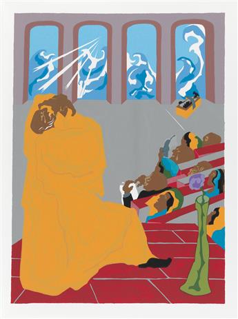 JACOB LAWRENCE (1917 - 2000) The First Book of Moses Called Genesis.